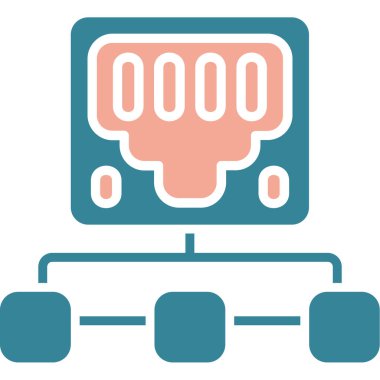 tren. Web simgesi basit illüstrasyon