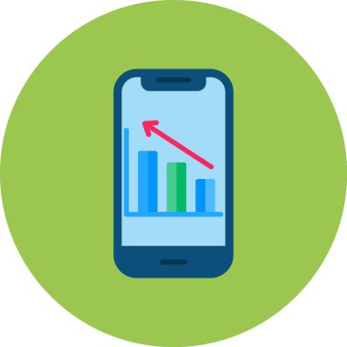 akıllı telefon grafiği, akıllı telefonun vektör çizimi