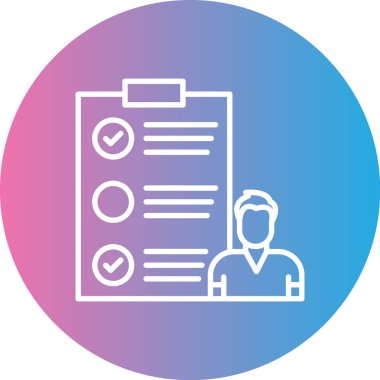 Belge simgesinin vektör illüstrasyonu