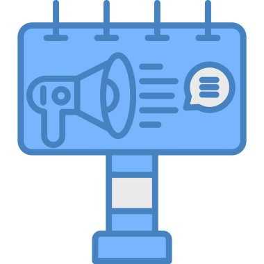 Konuşmacı simgesi. Hoparlör simgeleri vektörünün basit çizimi