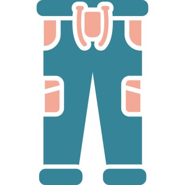 vector illustration of a man in a protective mask