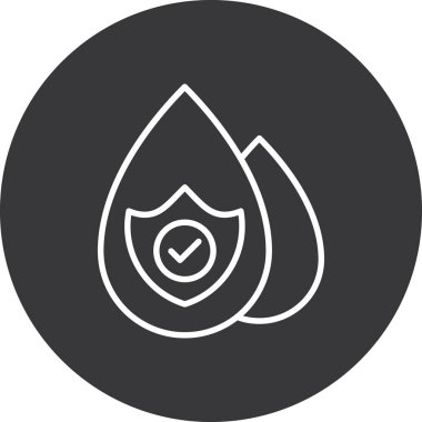 ikon vektör illüstrasyonunu bırak