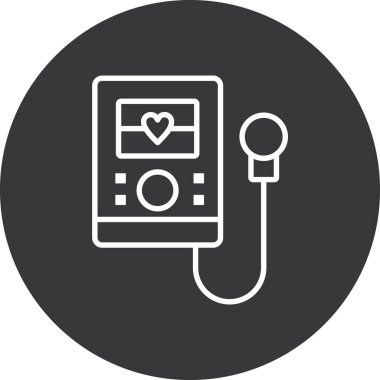 kalp simgesi, vektör illüstrasyonu