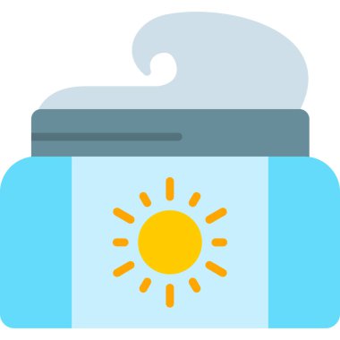 Güneş Simgesi Vektör illüstrasyonu