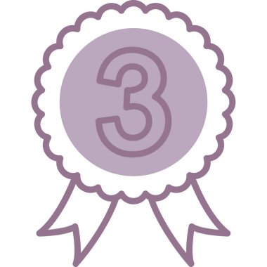 rozet simgesi vektör işareti