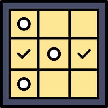 Oyun. Web simgesi basit illüstrasyon