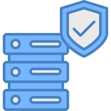 veri koruma veritabanı simgesi