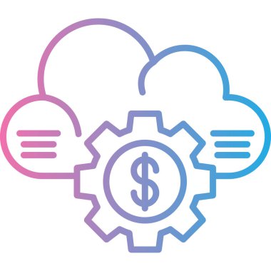 Bulut hesaplama. Web simgesi