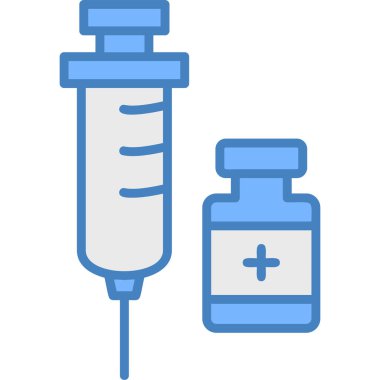 Tıbbi ikon, vektör çizimi. düz dizayn