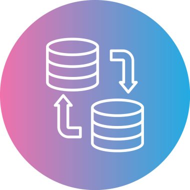 seo modern simgesinin vektör illüstrasyonu