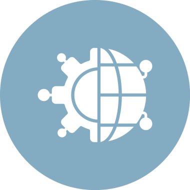 genel ağ simgesi çizimi