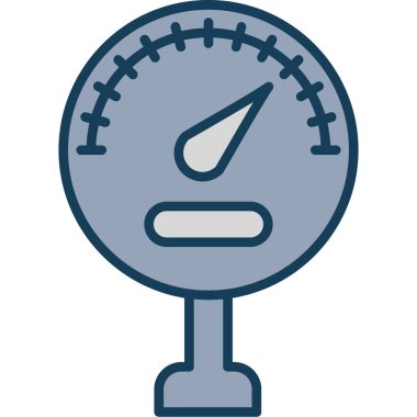 Ölçek vektör simgesi ölçülüyor