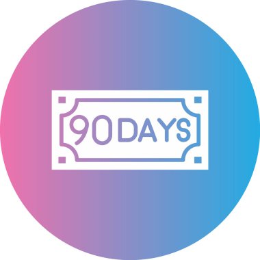 9 modern simgenin vektör illüstrasyonu