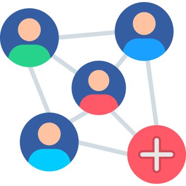 ağ ağ simgesi ağ oluşturma