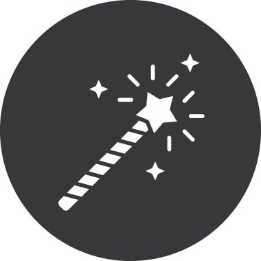 havai fişek simge vektör çizim