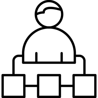 işletme yönetimi simgesi