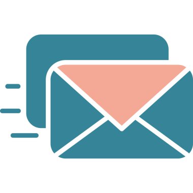 e-posta pazarlama ileti simgesi ana hat biçiminde