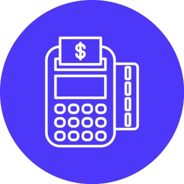 Dolar simgesi vektör illüstrasyonu