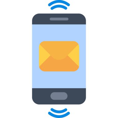 mobil ileti e- posta simgesi