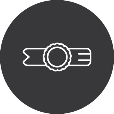 İngiliz anahtarı. Web simgesi basit illüstrasyon