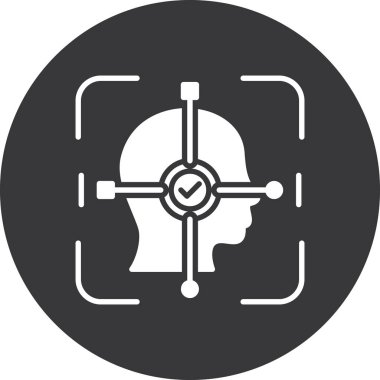 seo modern simgesinin vektör illüstrasyonu