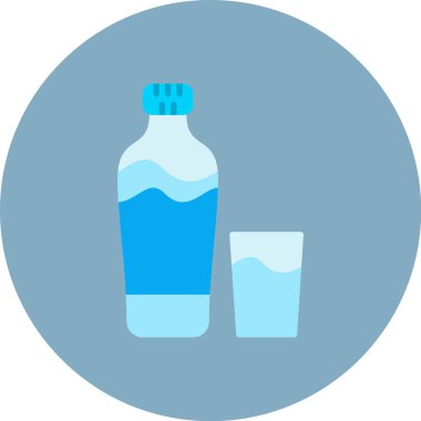 içki ikonu vektör illüstrasyonu