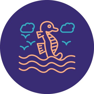 Vektör illüstrasyonu, simge ögesi biçimi