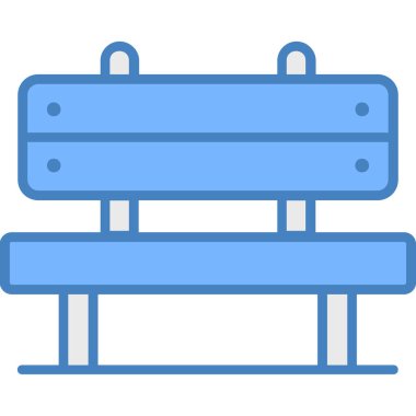 Yatağa. Web simgesi basit illüstrasyon