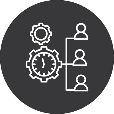 seo modern simgesinin vektör illüstrasyonu