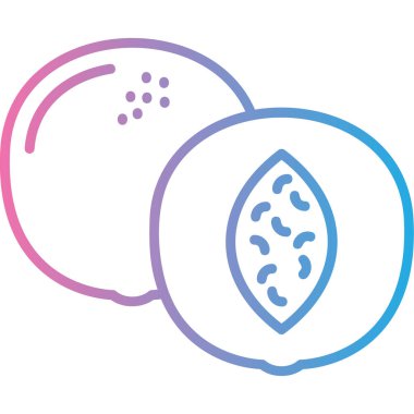 Kivi. Web simgesi basit tasarım