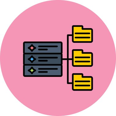 seo modern simgesinin vektör illüstrasyonu