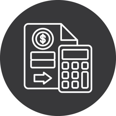 atm simge vektör illüstrasyonu