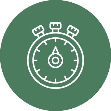 Kronometre simgesi çizimi