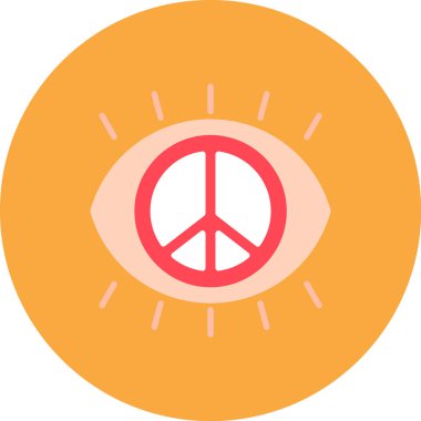 Barış simge vektör çizim