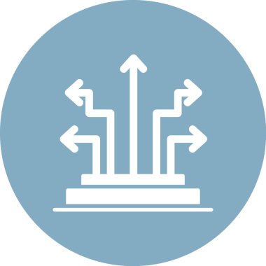 Modern simgenin vektör illüstrasyonu