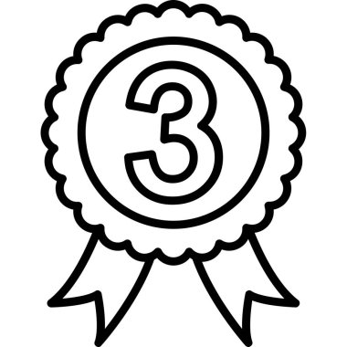 üç numaralı simge, özet biçimi