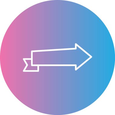 ok simgesi vektör illüstrasyonu