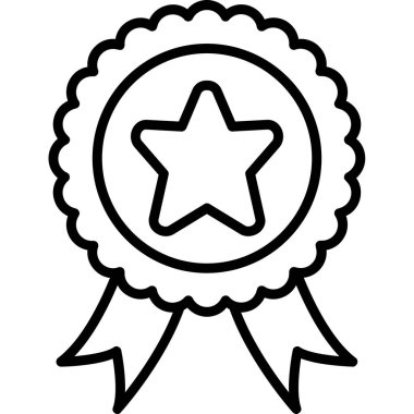 Ödül vektör simgesi