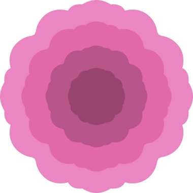 Vektör pembe arkaplan, el çizimi illüstrasyon