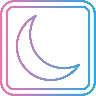 Modern simgenin vektör illüstrasyonu