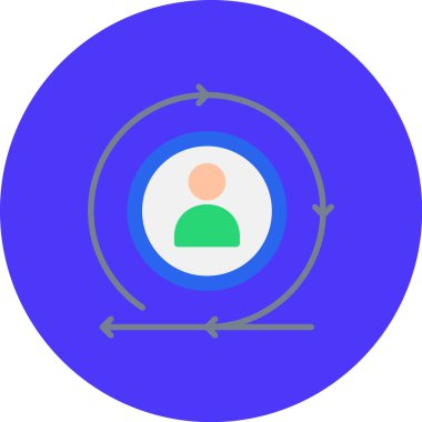 Hedef. Web simgesi basit illüstrasyon