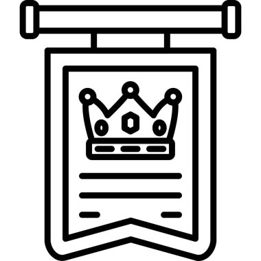 Taç. Basit tasarım