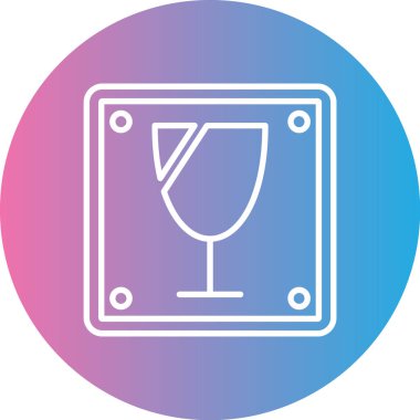 Gıda simgesinin vektör illüstrasyonu