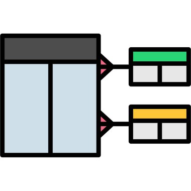 ağ paylaşım simgesi çizimi