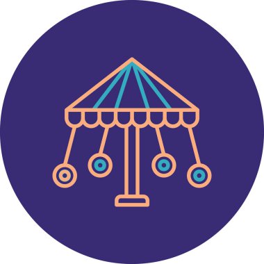 Modern simgenin vektör illüstrasyonu