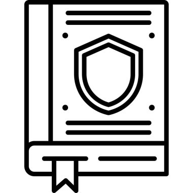 Belge. Web simgesi basit illüstrasyon