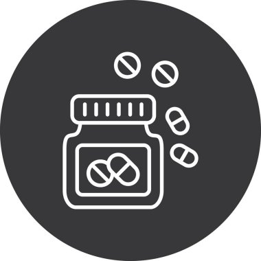 Haplar. Web simgesi basit illüstrasyon