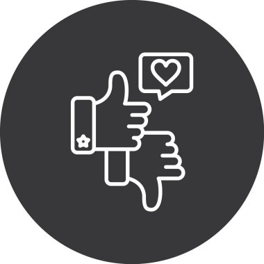 trend biçimindeki simge gibi parmakla