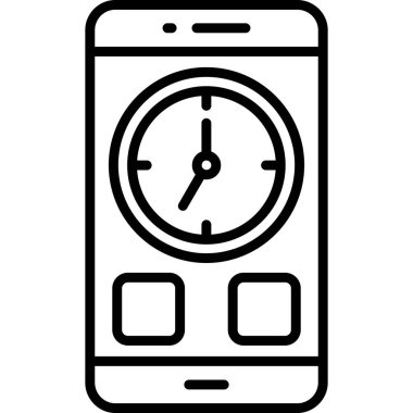 mobil akıllı saat simgesi, özet biçimi