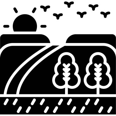 tren simgesi vektör illüstrasyonu